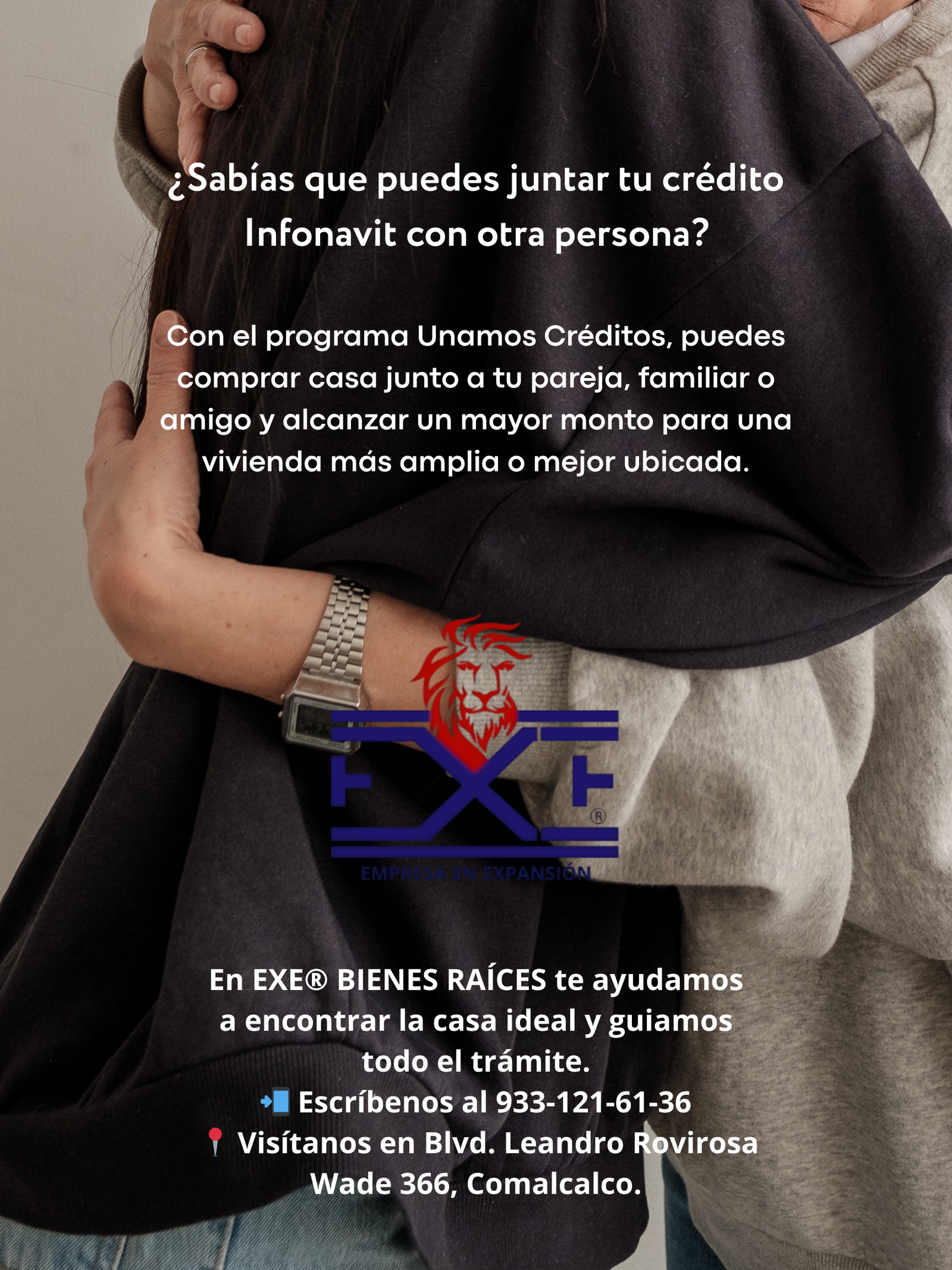 ¿Cómo juntar tu crédito Infonavit con otra persona?